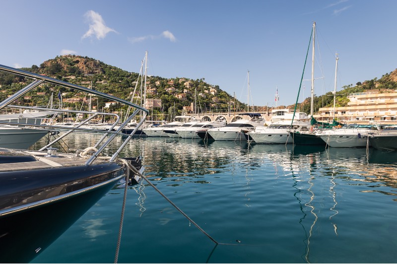 Vue intérieur port de la rague